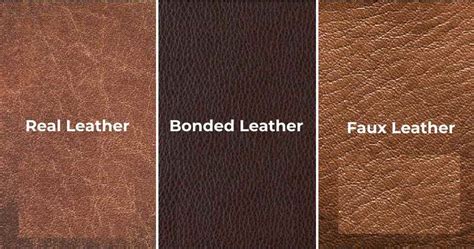 Real Vs Bonded Vs Faux Leather What Is The Difference