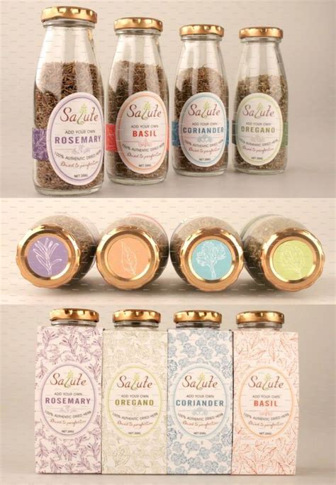 Packaging Design Salute Italian Herbs On Behance Drying Herbs