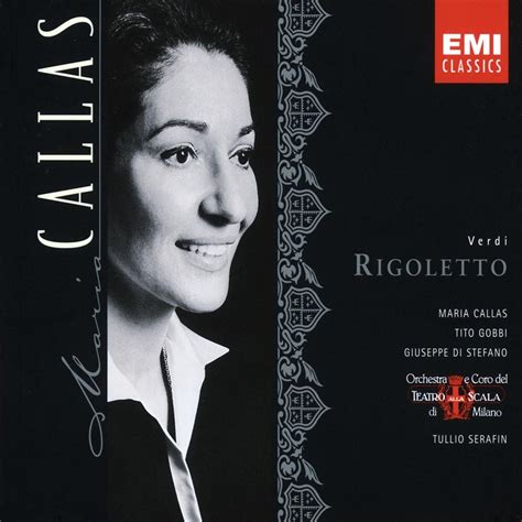 Verdirigoletto Callas Gobbi La Scala Serafin Amazones Cds Y