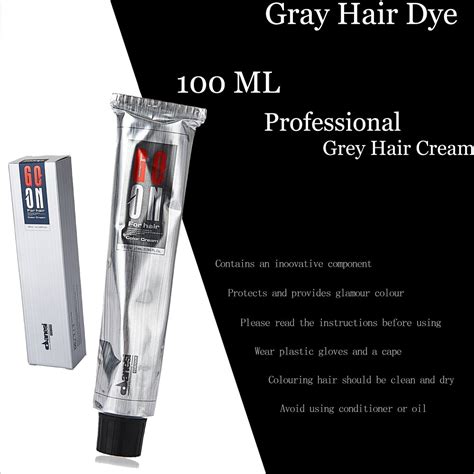 100ml Professionalize Personal Light Gray Color Permanent Super Dye