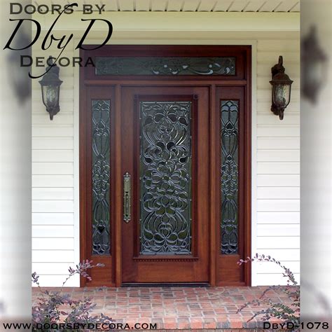 Custom Estate Beveled Glass Door Exterior Doors By Decora