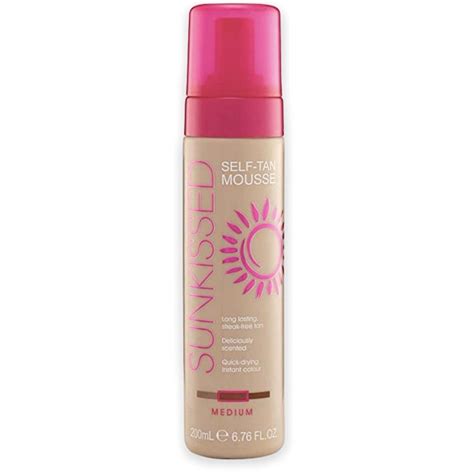 Sunkissed Self Tan Mousse Medium 200ml Sunkissed Rightdose