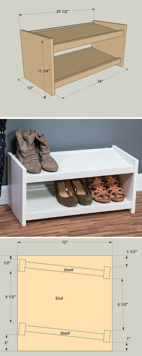 We did not find results for: DIY Shoe Storage Rack | Free project plans at ...