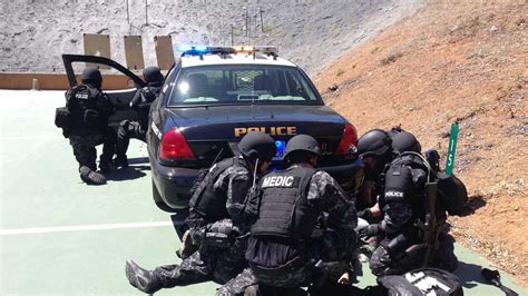 Tactical Medics Train With Swat Team