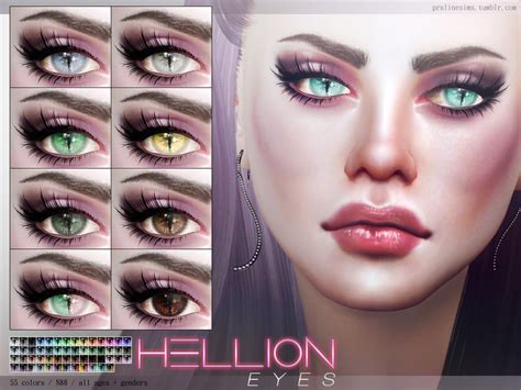 Sims 4 Ccs The Best Hellion Eyes By Pralinesims