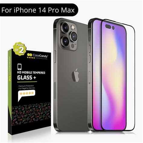 Iphone 14 Pro Max Tempered Glass Screen Protector Casecandy