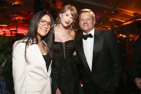 Lisa Nishimura Taylor Swift And Netflix Chief Content Officer Ted Sarandos Attend The Netflix