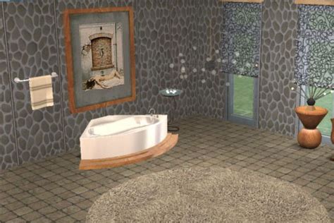 Sims 4 Pebble Bath Tub