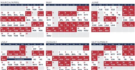 2023 Red Sox Schedule Printable Printable World Holiday