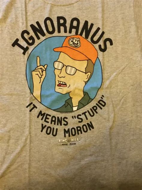 King Of The Hill Dale Gribble Ignoranus Mens T Shirt New Available