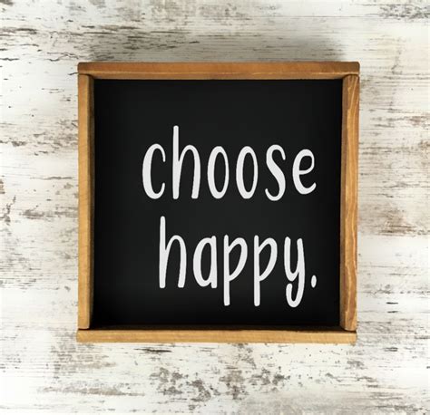 Set of 3 Choose Happy/ Choose Joy/ Choose Kind Wood Signs | Etsy
