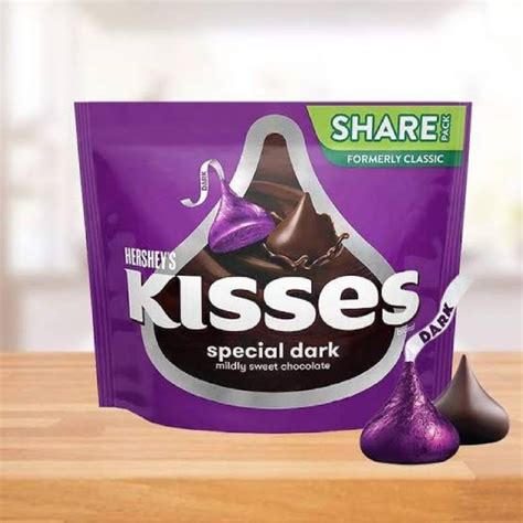 hershey s kisses special dark chocolate 283g carlo pacific