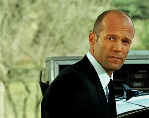 Jason Statham The Transporter Paint By Numbers Paintings By Numbers