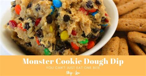 Monster Cookie Dough Dip Recipe Skip To My Lou