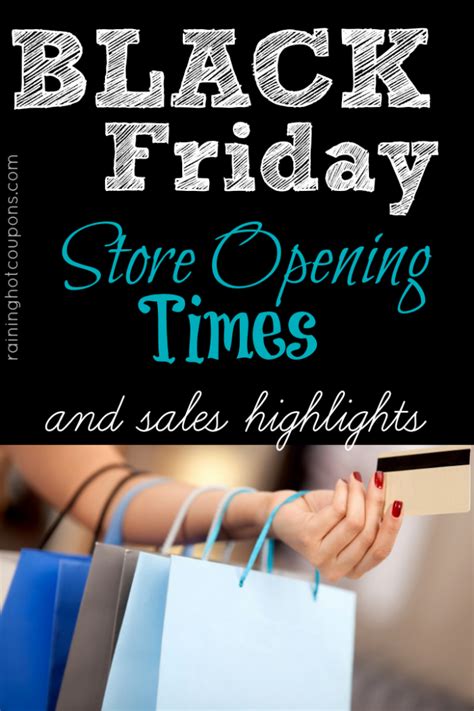 What Time Are Stores Opening For Black Friday 2022 - Black Friday Store Opening Times and Sales Highlights