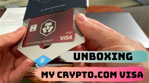 This is the only one who does something entirely different. My Crypto.com Visa Credit Card UNBOXING - Is The MCO CRO ...