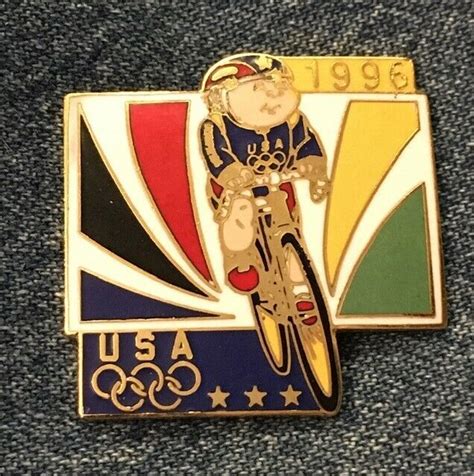 Cycling Olympic Pin 1996 Atlanta Olympic Kids Olympikids Ebay