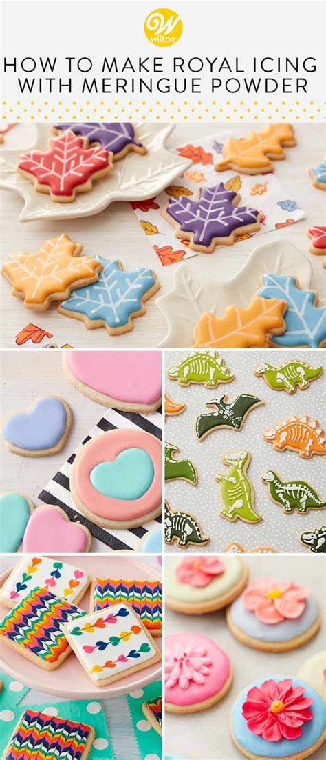 Learn how to make amazing royal icing for decorating sugar cookies without using egg whites or meringue powder. How to Make Royal Icing with Meringue Powder | Wilton