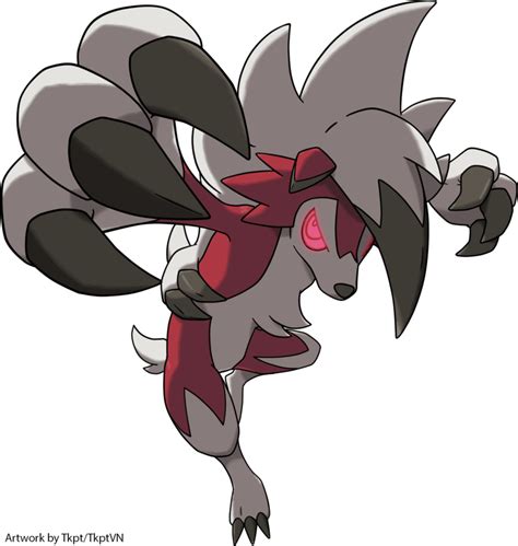 Lycanroc Midnight Form Drawing Drawing Easy