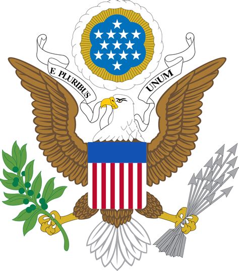 Usa Coat Of Arms Png Transparent Image Download Size 1000x1137px