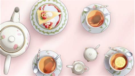 Pin By Myst On Anime Tea And Dessert Food Drawing Food Art Food