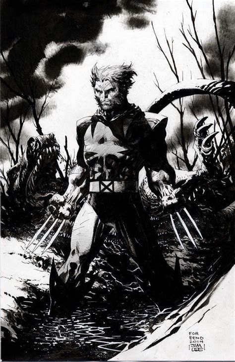 Wolverine By Jim Lee Jim Lee Art Comic Art Jim Lee