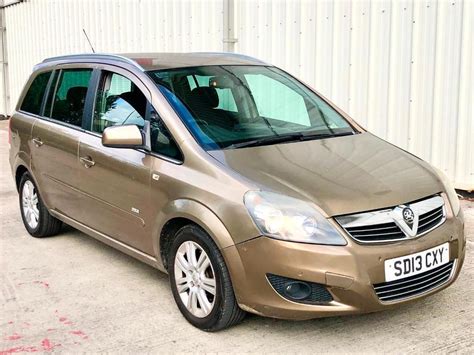 2013 Vauxhall Zafira 17 Cdti Ecoflex Design Nav 110 5dr Mpv Diesel Manual In Blackburn