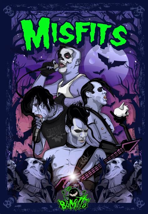 Misfits Thebomitto Ilustracion Comic Book Cover Comic Books Comics