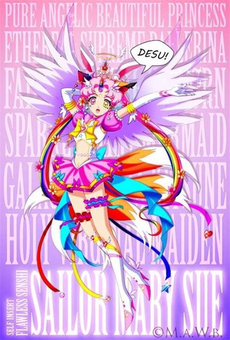 Self Insert Flawless Senshi Sailor Mary Sue Sailor Chibi Moon Sailor