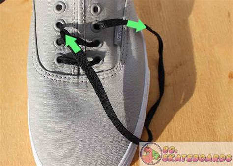 Cool ways to lace vans with 6 holes. How To Lace Vans With 5 Holes - 80s Skateboards