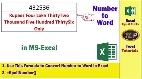 Change Number To Word In Excel Formula Convert Number Into Word