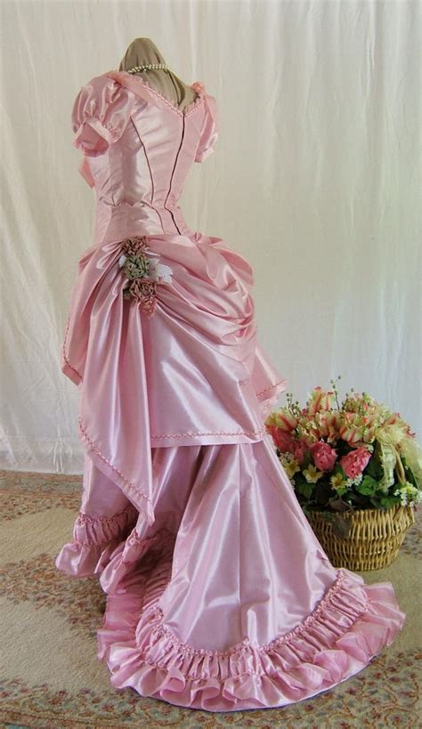 Victorian Ball Gown Pink For Young Lady