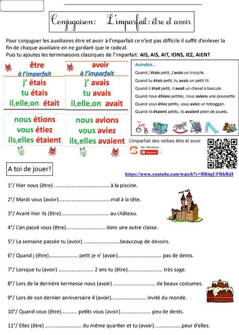 Outils pour le français cm1 corrigé. conjugaison ce2 - Recherche Google | Learn french, French ...