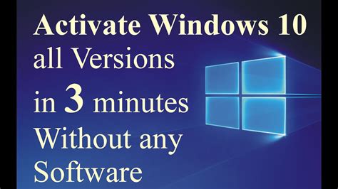 How To Activate Windows 10 For Free Activate Windows 10 Any Version