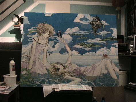 Anime Art Painting Sketsa Spesial