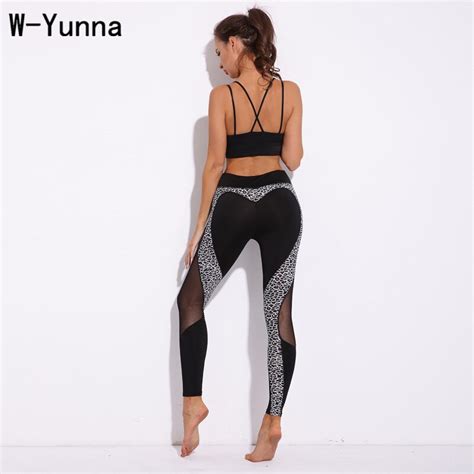 W Yunna New Arrivals Ass Love Fitness Legging Pants High Waist Elastic