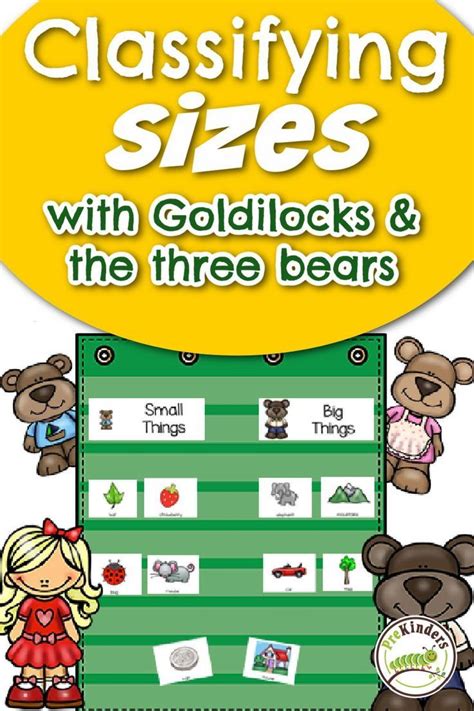 Classifying Sizes With Goldilocks The Three Bears Prekinders Hot Sex Picture