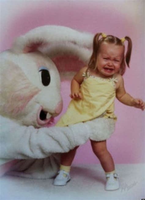 15 Photos That Prove The Easter Bunny Is Scary Af