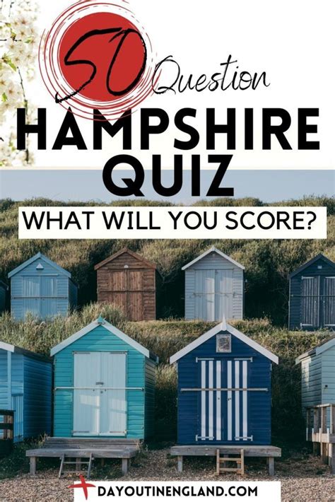 Hampshire Quiz Time How Well Do You Know Hampshire Lets See How Many