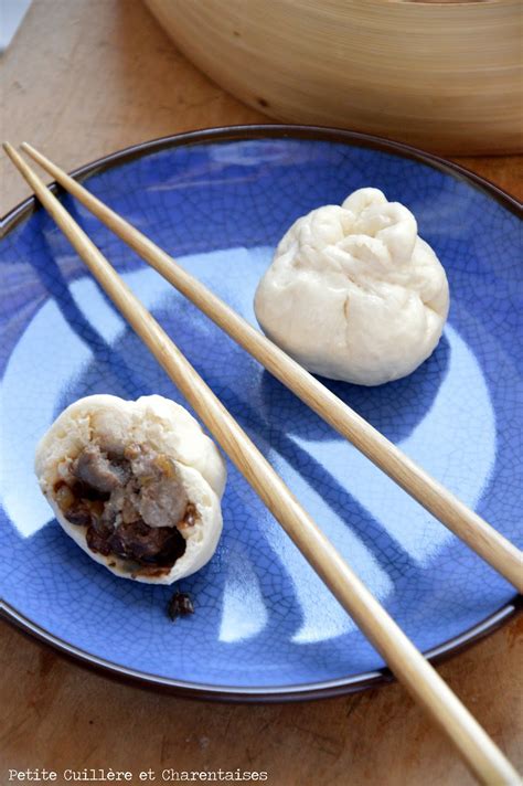 Petite Cuillère et Charentaises Brioches chinoises farcies à la vapeur