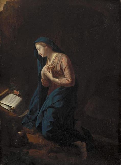 The Repentant Magdalene Drawing By Pietervanderwerff Fine Art America