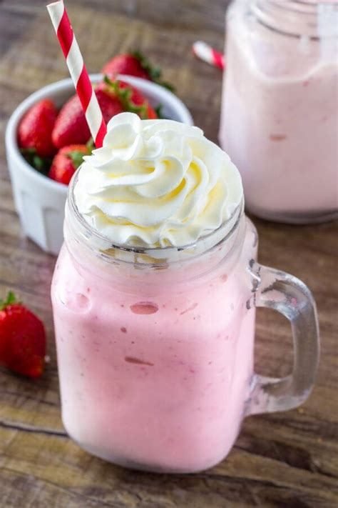 Strawberry Milkshake Recipe Milkshake Recipe Strawberry Strawberry Milkshake Milkshake Recipes