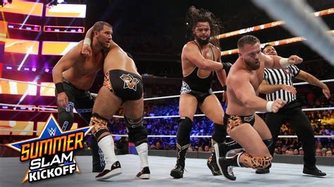Video WWE SummerSlam The Revival Vs The B Team RAW Tag Team Titles