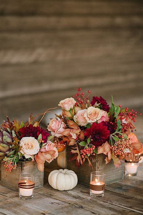 Joyful Fall Wedding Decoration Ideas