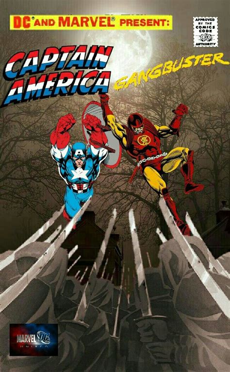 The Cover To Captain America Featuring Two Superheros In Front Of A