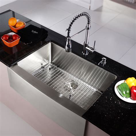 I am shopping online (from canada) for a double kitchen sink and a single prep sink. Kraus Kraus 30" Farmhouse Stainless Steel 29.75" x 20 ...