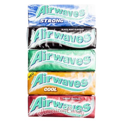 120x Airwaves Chewing Gum Cherry Mint Black Mint Green Mint €77 32 1kg Ebay