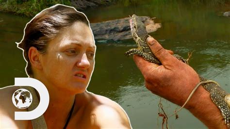Hungry Survivors Chase And Hunt Lizards For Lunch L Naked And Afraid