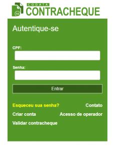 Portal Do Servidor Pb Contracheque Recadastramento