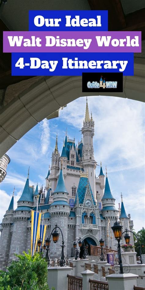 Our Disney World 4 Day Itinerary Updated For 2020